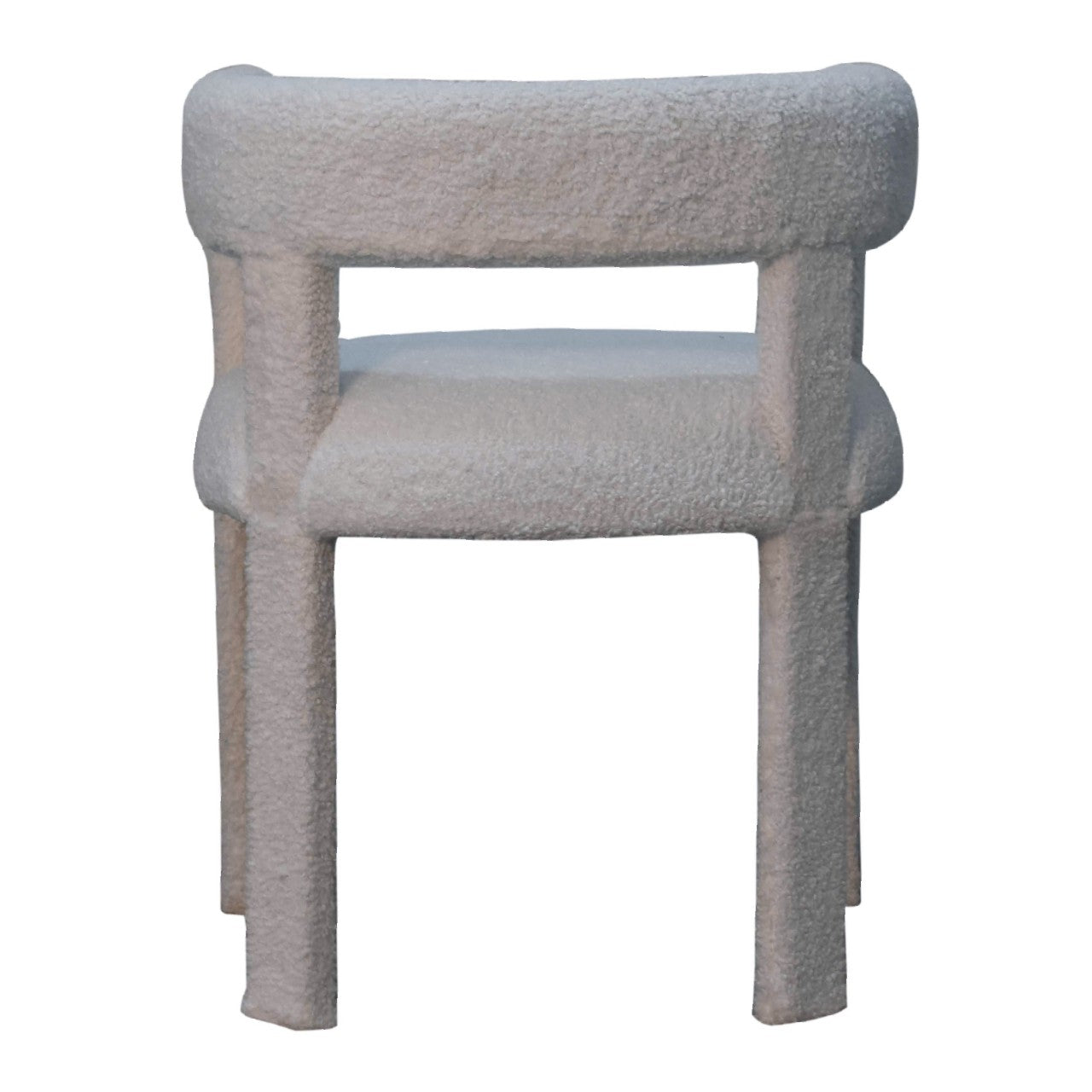 Opal White Accent Chair