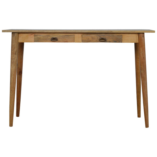 Scandinavian 2-Drawer Writing Desk